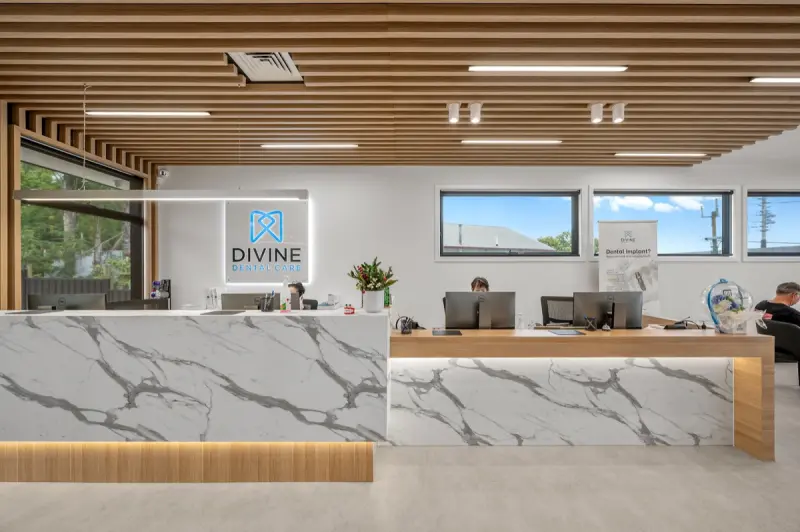 Reception area